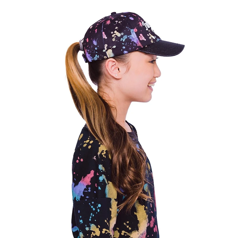 Girls Justice Splatter Art Cap