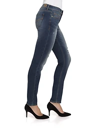 Jordache Women's Mid Rise Skinny Jean