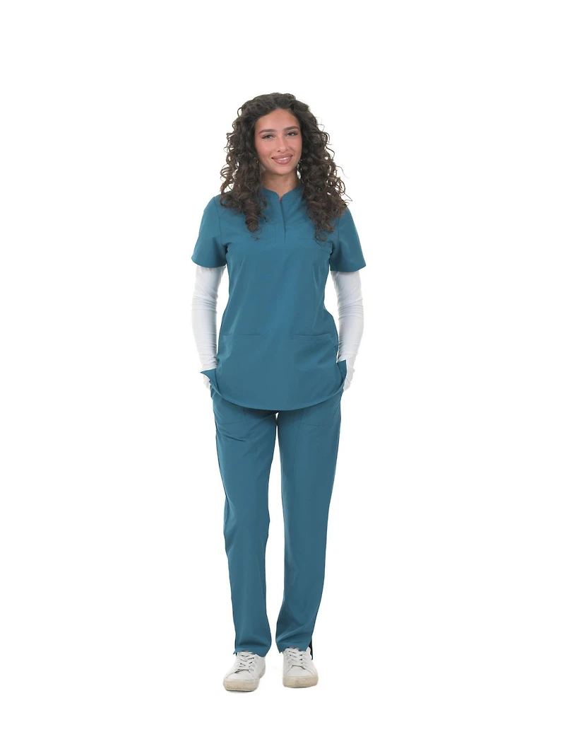 Zinnia Scrubs Straight Leg Pant
