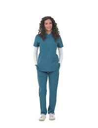 Zinnia Scrubs Straight Leg Pant