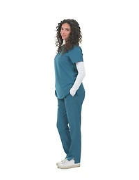 Pantalon à jambe droite Greentown Canada Scrubs (Zinnia 6218-1049