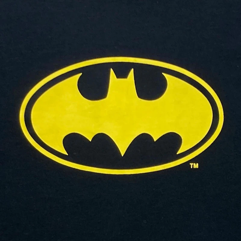 Batman Boy's basic tee shirt. This boys crew neck tee shirt has short sleeves and a trendy print and, Sizes XS to XL