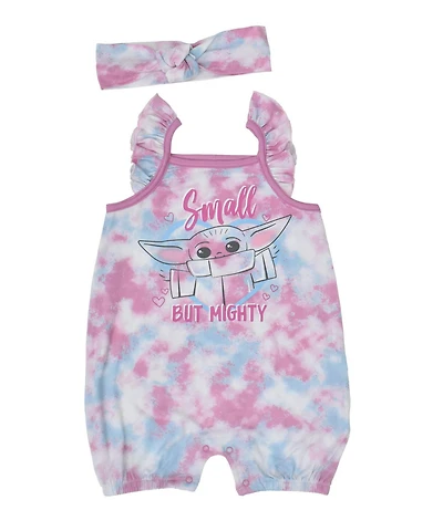 Star Wars Bébé Yoda ensemble barboteuse pour filles