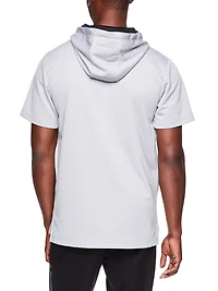 AND1 Men's Three Pointer Short Sleeve Hoodie