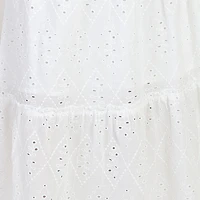 Bloom Girl, Embroidered Eyelet Maxi Sizes XS-XL