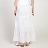 Bloom Girl, Embroidered Eyelet Maxi Sizes XS-XL