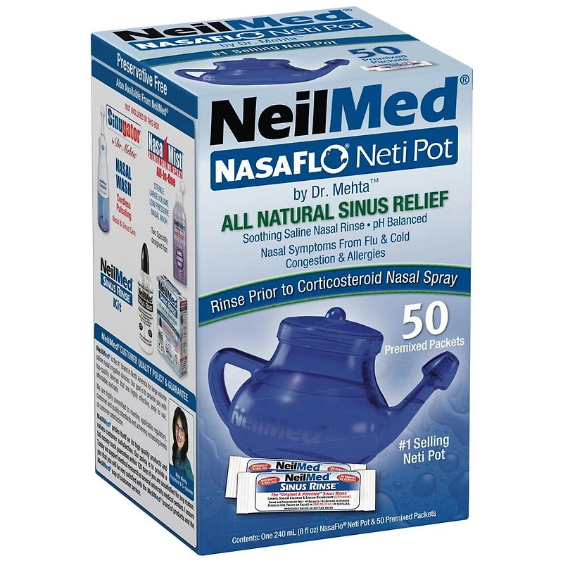 NeilMed NasaFlo Neti Pot