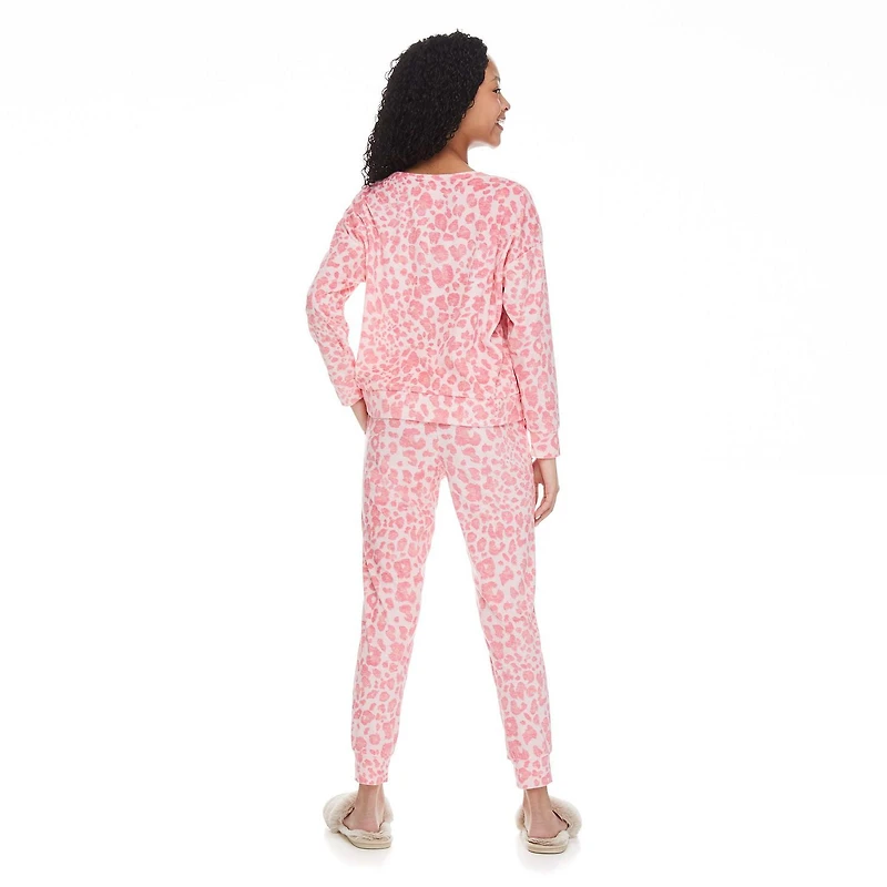 Pyjama 2 pièces avec manchettes Justice pour filles
