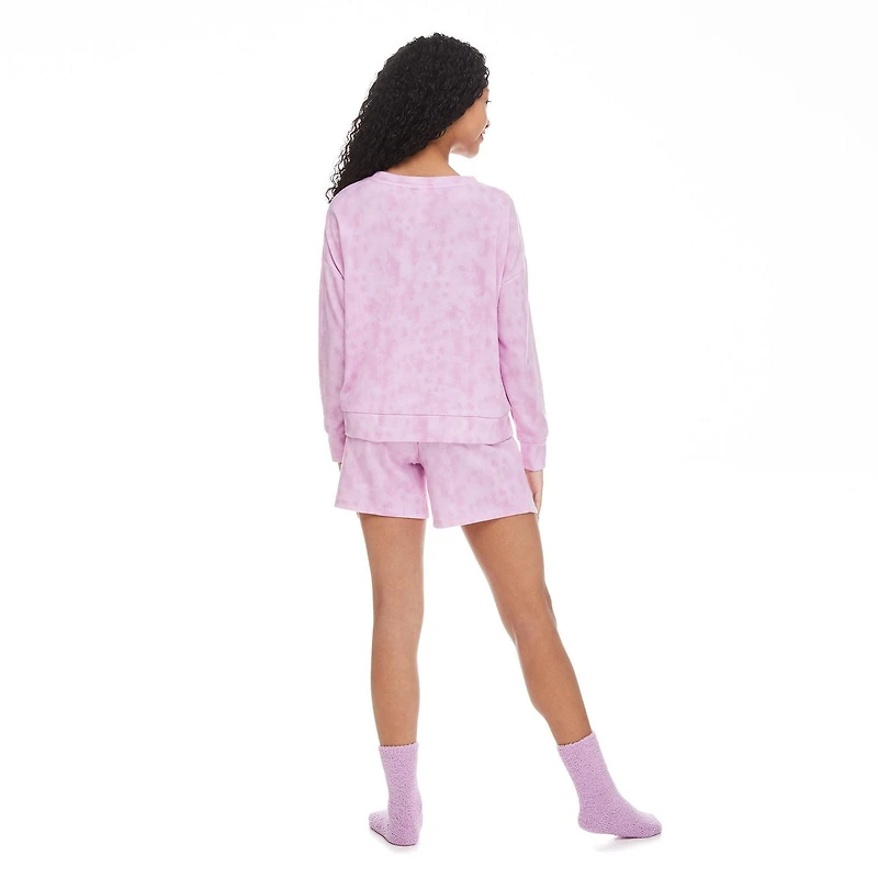 Justice Girls' Boxer Set with Socks 3-Piece