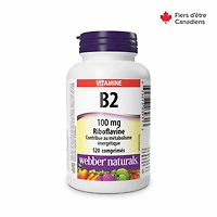 Webber Naturals B2 Riboflavin 100 mg