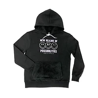 Ladies Smiley World Hoodie.