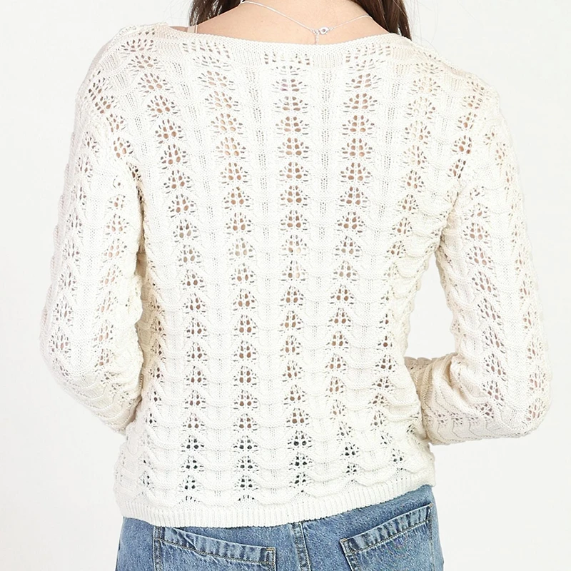 Bloom Girl Crochet Sweater Sizes XS-XL