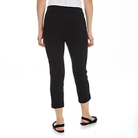 Penmans Women's Pull-On Capri with Buttons