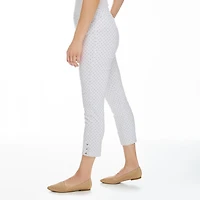 Capri enfilable imprimé avec boutons Penmans pour femmes