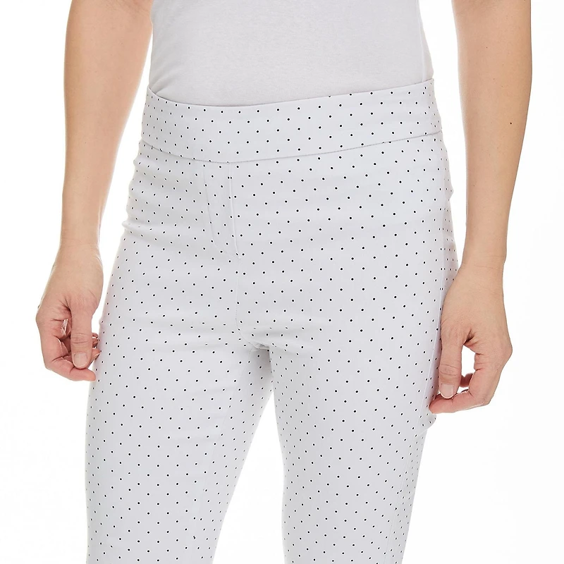 Capri enfilable imprimé avec boutons Penmans pour femmes