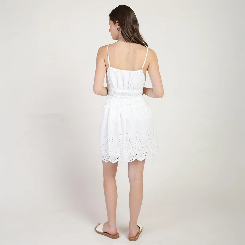 Bloom Girl Jupe à œillets smockés Tailles TP TG