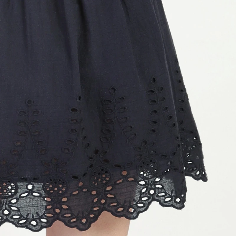 Bloom Girl Smocked Eyelit Skirt Sizes XS-XL