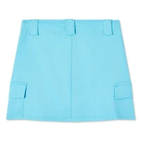 My Sister's Closet Girls' D-Ring Utility Y2K Mini Skirt