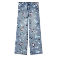 Jean utilitaire large à la jambe My Sister’s Closet pour filles