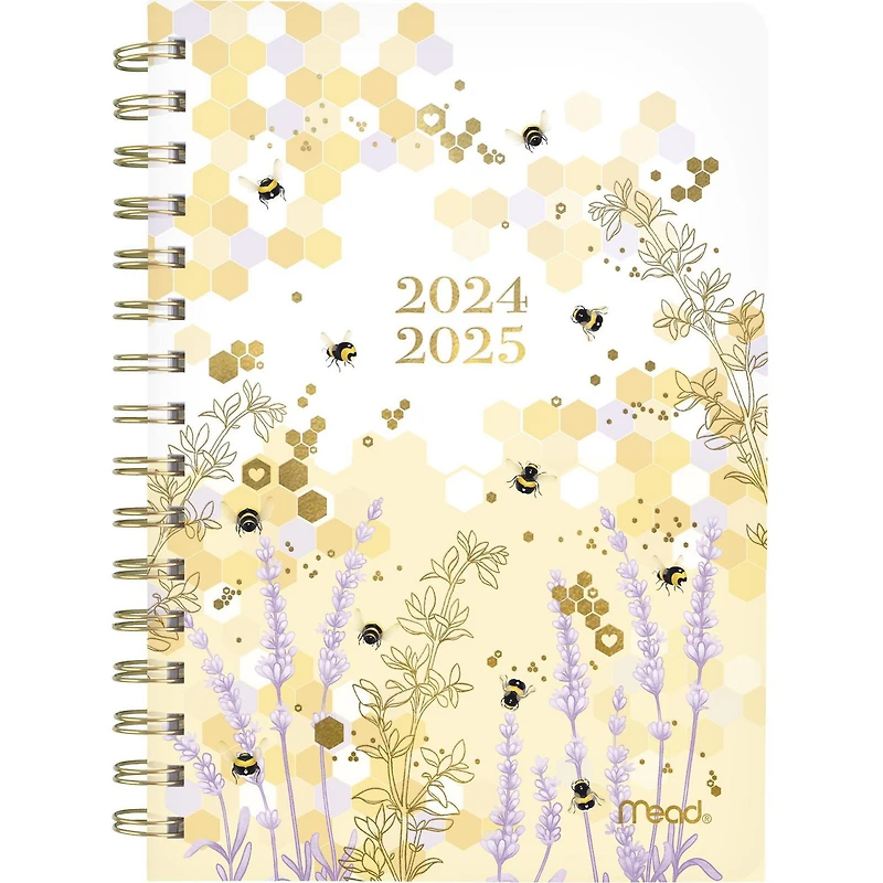 Mead 15M Bee Lavender Small Planner