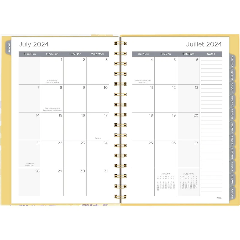 Mead 15M Bee Lavender Small Planner