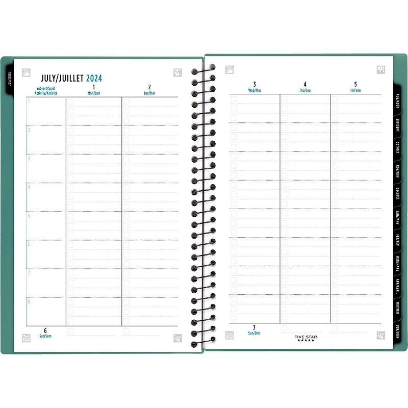 FS 12M Seaglass Customize Small Planner