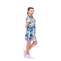 Robe mi-longue Justice Love pour fille