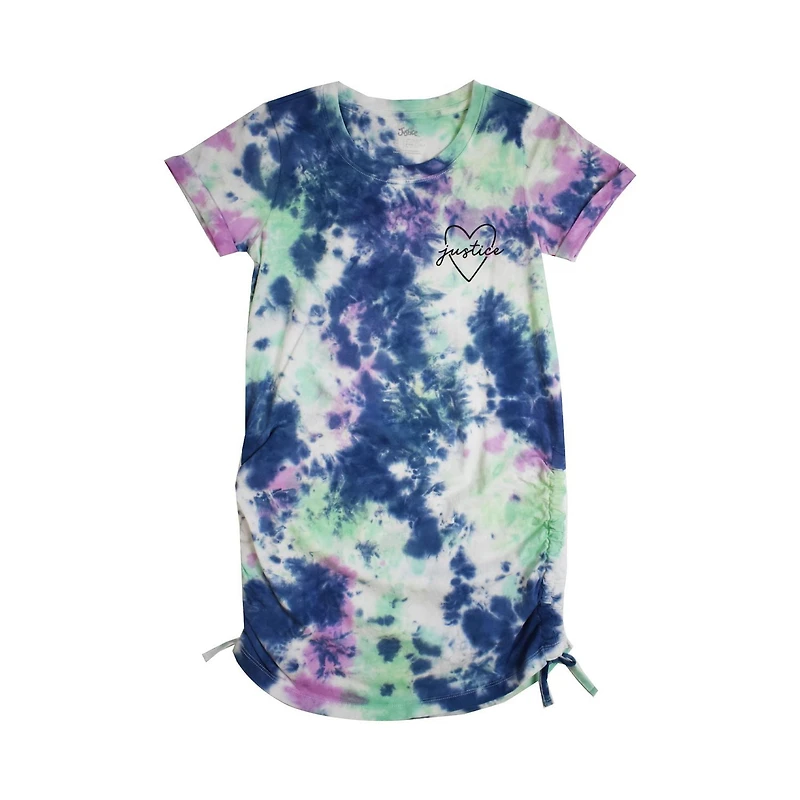 Robe mi-longue Justice Love pour fille