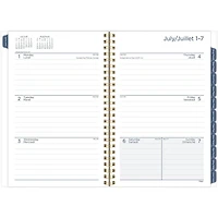 Mead 15M Petit Brume Bleu Agenda