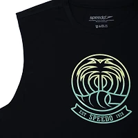 T-shirt de bain sans manches avec imprimé graphique à l’avant Speedo pour hommes Tailles P-2XL