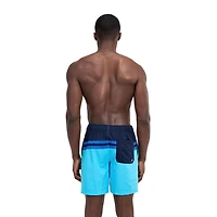Short de volley 18 po avec blocs couleur Speedo pour hommes Tailles P-2XL