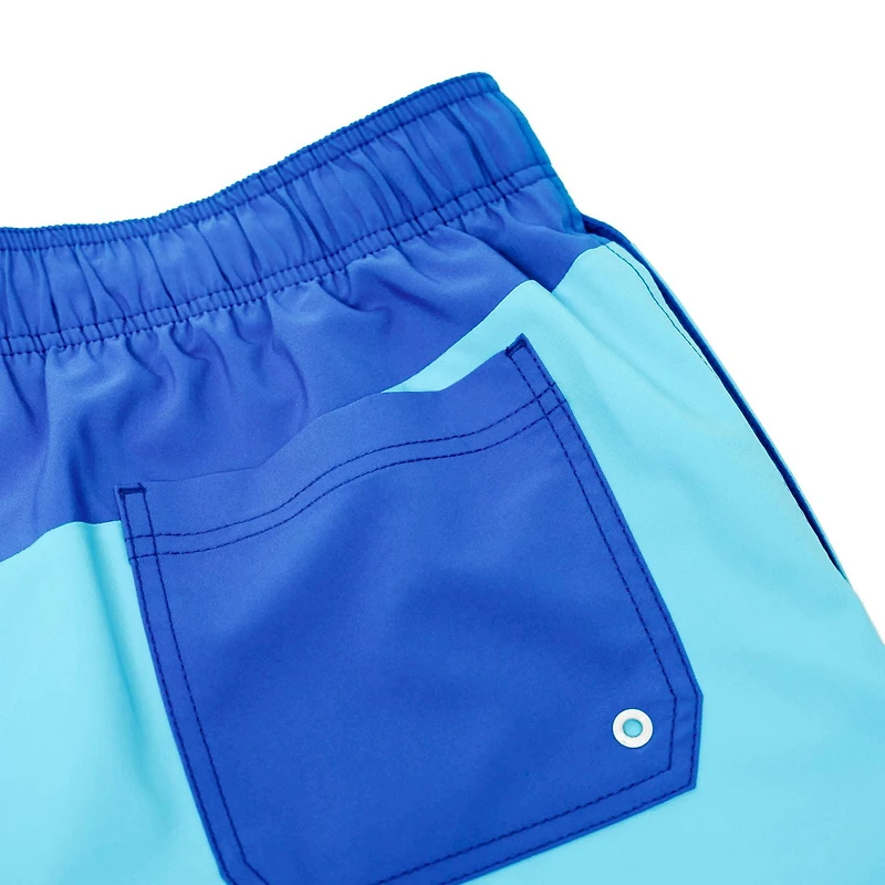Short de volley 18 po avec chevrons et blocs de couleurs Speedo pour hommes