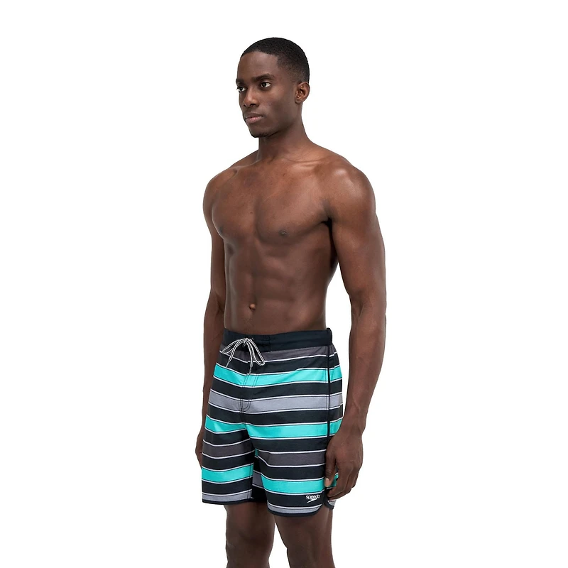 Speedo Men's "Island Swell" Printed Boardshort 18", Sizes S-2XL