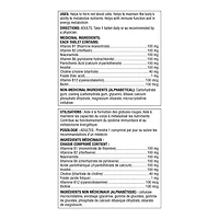 Spring Valley Vitamine B100 Complexe  Libération controlée - FORMAT ÉCONOMIQUE 200 Comprimés