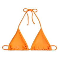 No Boundaries Women's Triangle Bikini Top