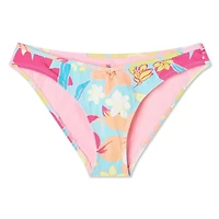 Bas de bain avec ceinture montée en V No Boundaries pour femmes