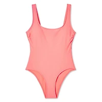 No Boundaries Women's Scoop Neckline Swimsuit