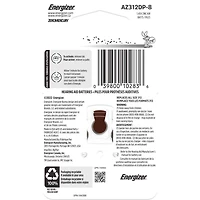 Energizer Ez Turn & Lock Size 312, 8-Pack, Brown, Size 312 batteries