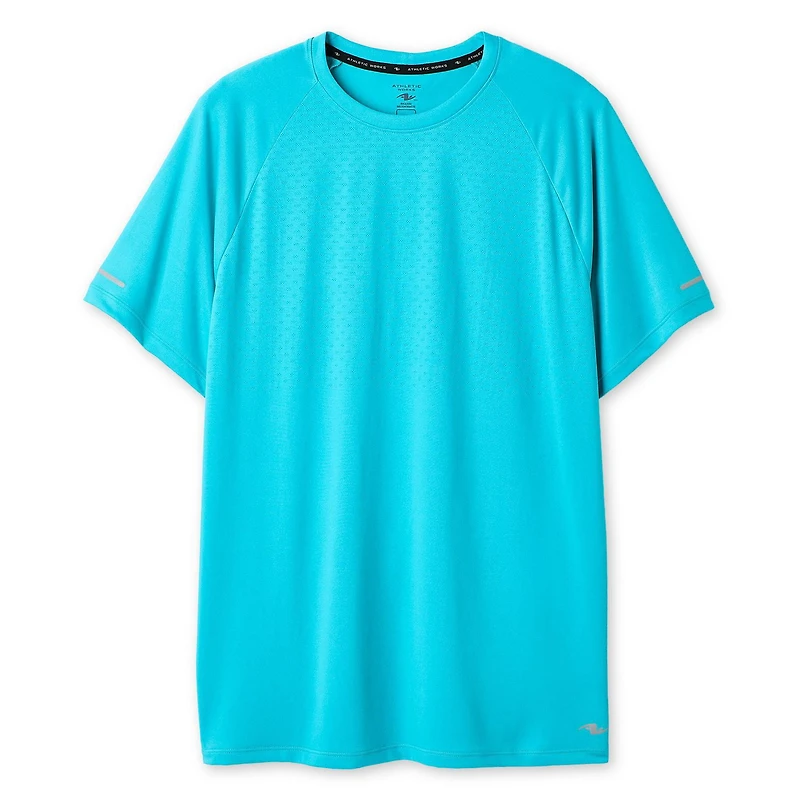 Athletic Works Men's Perforated Court T-Shirt