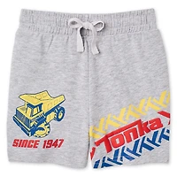 Tonka Toddler Boys' Fleece Pull-On Short