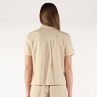 DV S/S collared button up shirt