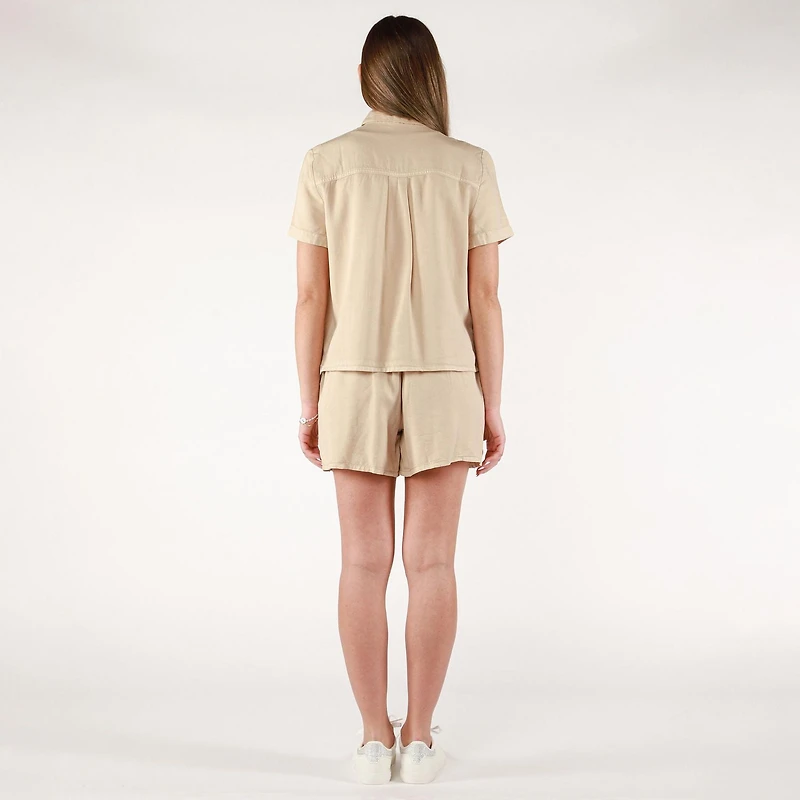 DV S/S collared button up shirt