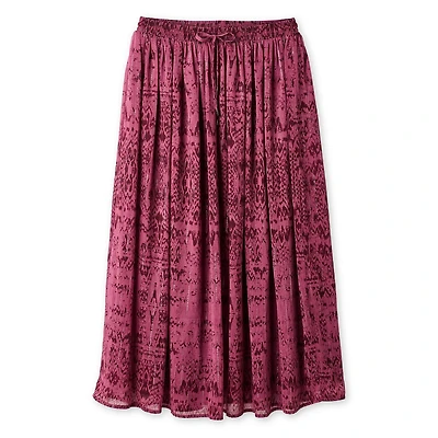 Iyla Women's Chiffon Maxi Skirt
