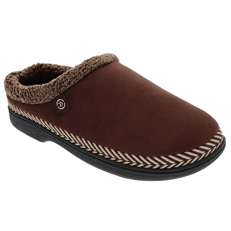 ISOsport by isotoner Men's Max Boxed Microsuede Slipper