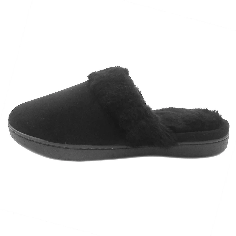 ISOspa by isotoner Women's Fiona Boxed Velour Clog Slippers