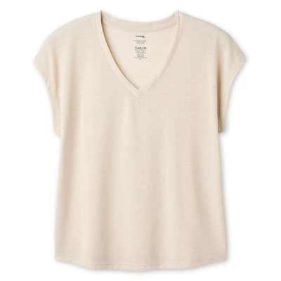 George Women's V-Neck Dolman-Sleeve Top