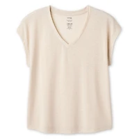 George Women's V-Neck Dolman-Sleeve Top