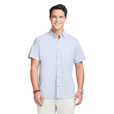 IZOD CHANDAIL DOCKSIDE CHAMBRAY MC TISSÉ