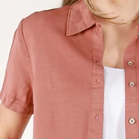 DV Chemise boutonnée à manches courtes