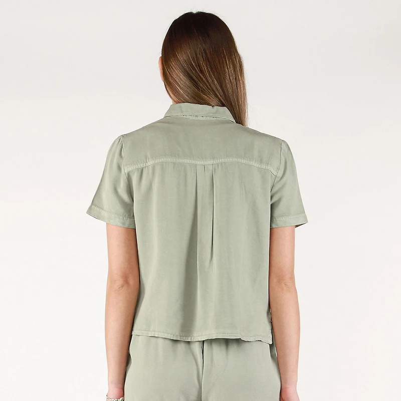 DV S/S collared button up shirt